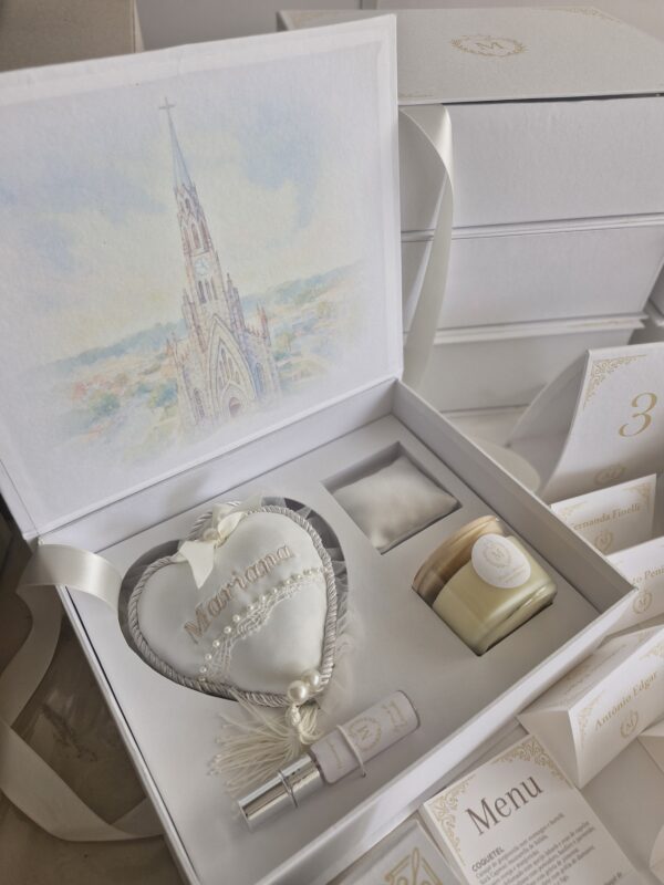 Caixa  padrinhos batismo